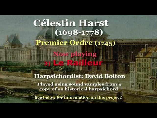 Célestin Harst (1698-1778): Premier Ordre (1745)