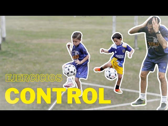 Ejercicios para mejorar el control de la pelota ️