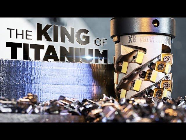 Monster Tool Eats Titanium Like No Other! The BEAST HARVI ULTRA 8X by Kennametal