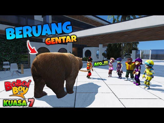 BOBOIBOY GENTAR MEMBAWA HEWAN PELIHARAAN KE RUMAH - GTA 5 MOD