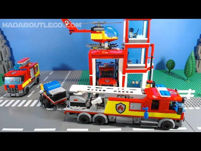 LEGO City Fire and Police sets 2022