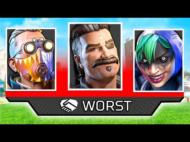 Testing The WORST LEGENDS in Apex