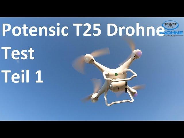 | Teil 1 | Potensic Drohne (T25) Test: Foto, Funktionen, Windanfälligkeit