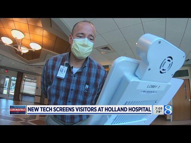 New tech screens visitors at Holland Hospital