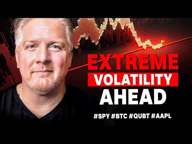 Extreme Volatility Ahead  Follow the Charts #spy #btc #qubt #aapl