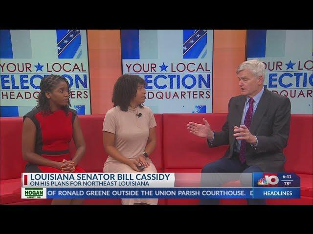 NBC 10 News Today: Senator Bill Cassidy talks to KTVE/KARD about his plans for Northeast Louisiana