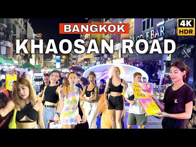 Insane Nightlife in Khaosan Road | Bangkok Nightlife 2023 