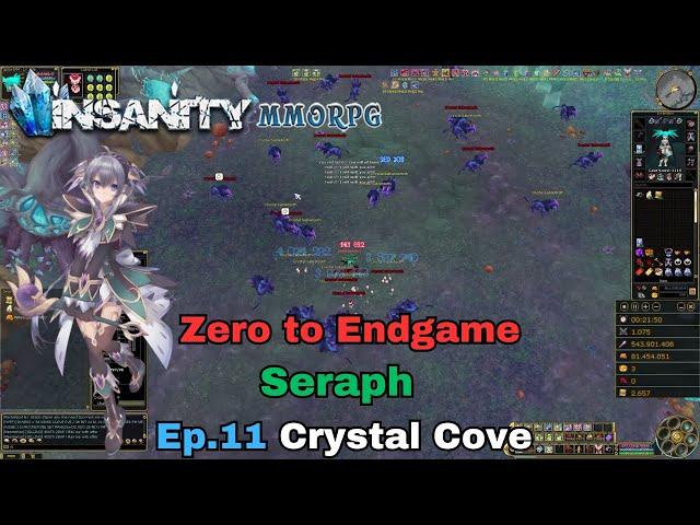 Insanity FlyFF - Zero to End Game Ep.11 - Crystal Cove Farming