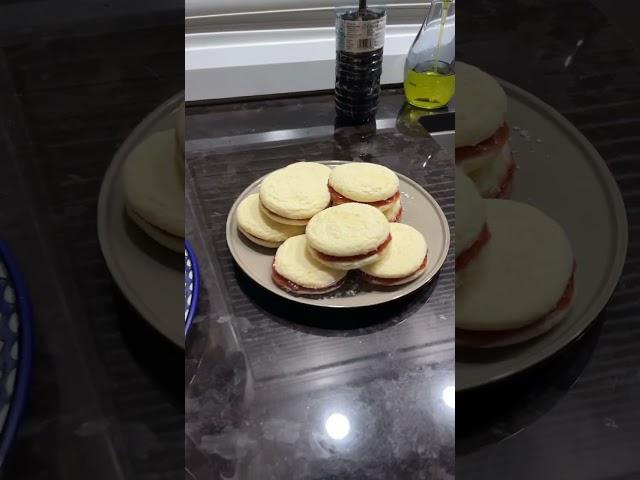 Argentinian alfajores made by @kimirl #baking #alfajores