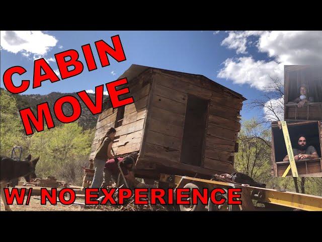 Learning How-To Move a Vintage Logging Camp Cabin w/ no heavy equipment