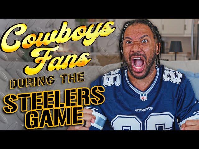 Cowboys Fans During the Steelers Game