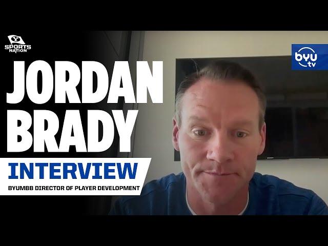 Jordan Brady talks BYU Basketball recruiting process on BYUSN