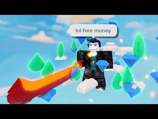 Lucia Kit + Melody Kit gives inf loot! (Roblox Bedwars)