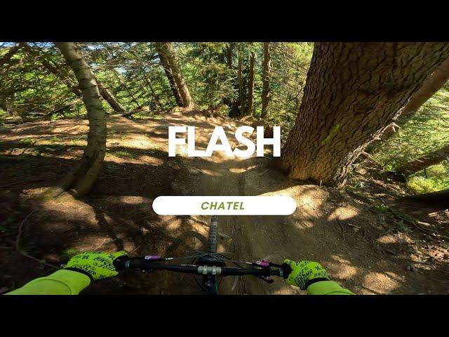 Flash Level Red 2024 Bikepark Chatel France  Portes Du Soleil Full Run POV RAW