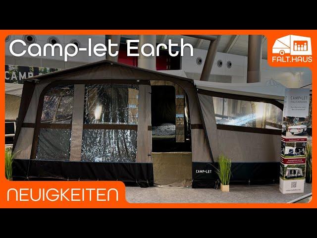 Camp-let Earth: Thanks to modularity, it becomes a monster trailer tent | CMT Stuttgart 2024