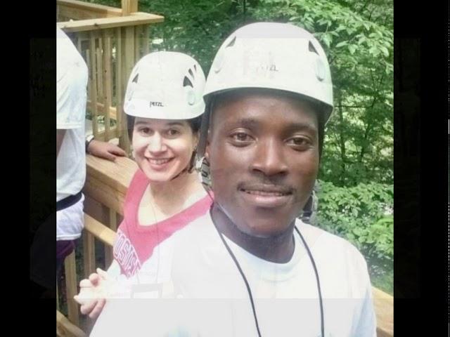 Passmore Ndlovu`s Zipline Experience at Bradford Woods, Indianapolis, Indiana