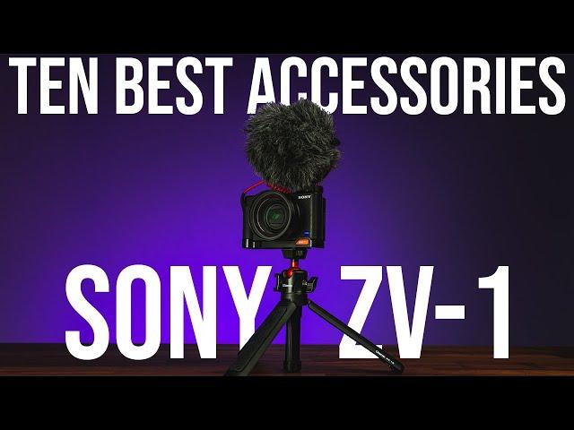 Top 10 Accessories for the SONY ZV1 - 5 are MUST HAVES!