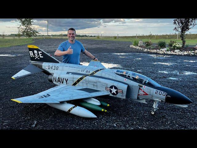 The Epic F4 Phantom Rc Jet Unveiled: A Masterpiece By Skymaster