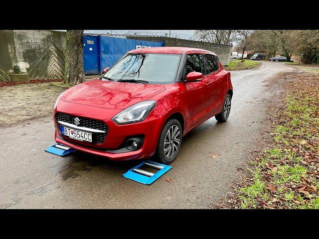 Suzuki Swift 4x4 Allgrip Test on Rollers- CarCaine