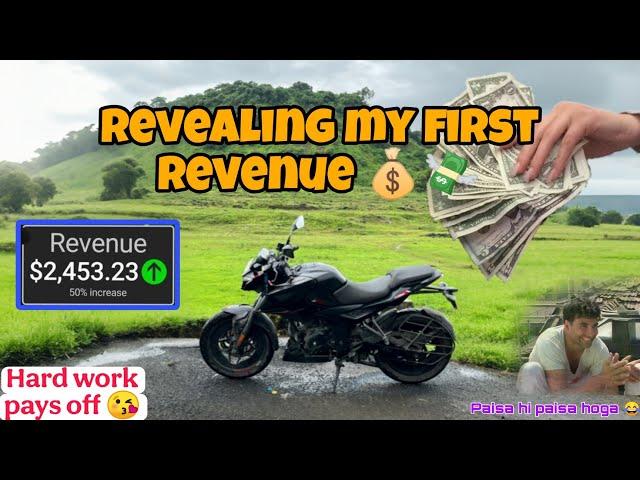 Revealing my first revenue | Ride with jerry