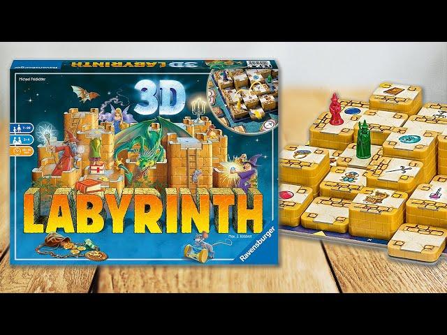 3D LABYRINTH - Spielregeln TV (Spielanleitung Deutsch) - RAVENSBURGER VERRÜCKTE LABYRINTH SPIELE