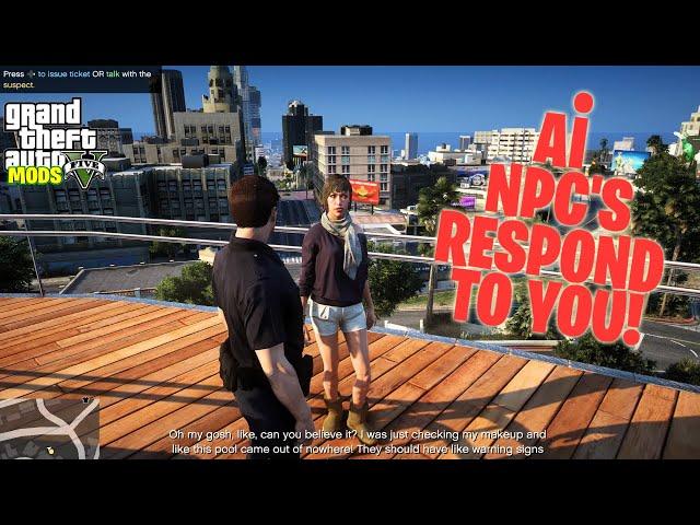 AI-Powered NPCs in GTA V (Inworld Sentient Streets)