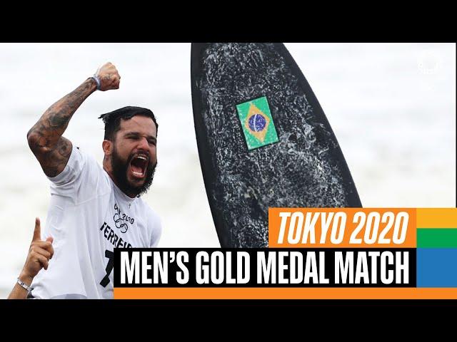 Full Surfing Men's Gold Medal Match | Tokyo Replays