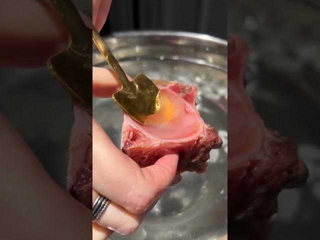 TUNA FISH BONE MARROW FOOD ITEM !