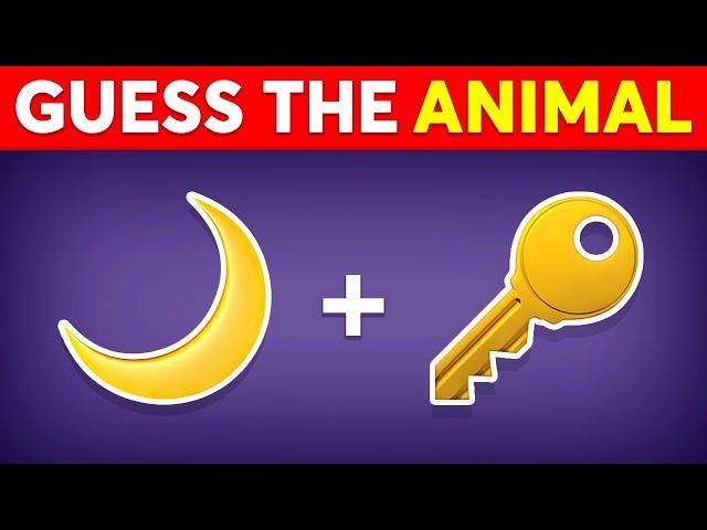 Guess the ANIMAL by Emoji?  Monkey Quiz