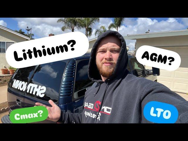 What Battery is Best for Car Audio? FAQ’s (Cmax etc.)