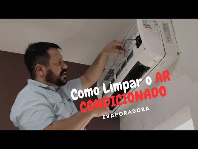 COMO LIMPAR UM AR CONDICIONADO (SEM DESINSTALAR O EVAPORADOR)