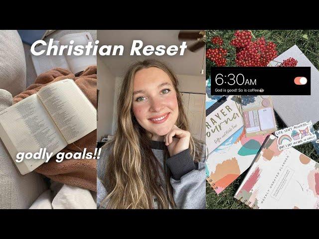 Christian Reset for 2025: Godly goals, Bible reading, prayer