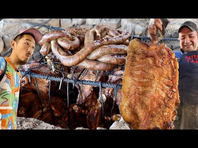 Roast 100 Lambs in a Day?! Most Extreme Uzbekistan Street Food in Samarkand!!