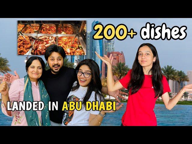 My 1st Abu dhabi trip | Breakfast me 200+ dishes millin  | | Rabia Faisal | Sistrology