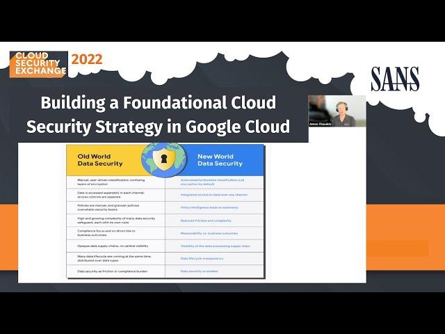 Building a Foundational Cloud Security Strategy in Google Cloud