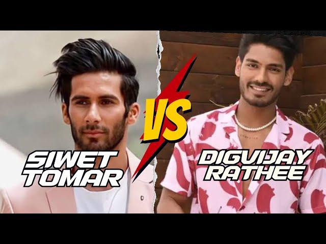 Digvijay & Siwet | Bitter Rivalry | Splitsvilla And Roadies | @kashafiman