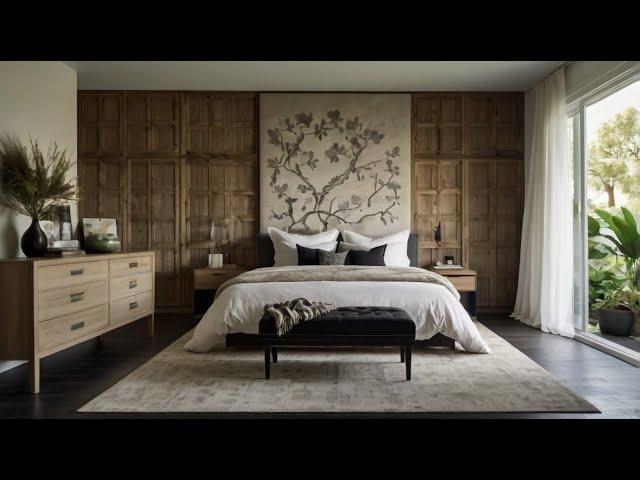 Creating Serene Spaces: Neutral Tones with Black Accents for Living, Dining & Bedrooms