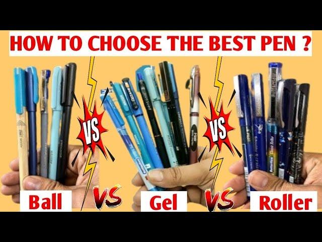 Best Pens For Exams ? Ball Pen & Gel Pen & Roller Pen Under 10 ₹ &  20₹ || Back to School#penreview