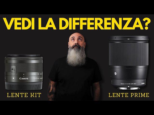 Kit Lens VS Prime Lens: the Differences in YouTube Videos