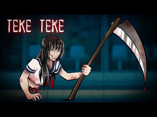 Teke Teke Animated Horror Story | Japanese Urban Legend Animation