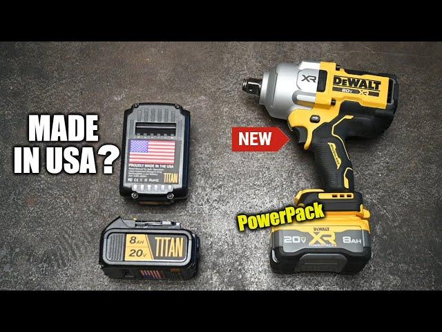 DeWalt's Highest Torque Ever DCF964 + Tabless & USA Made Batteries