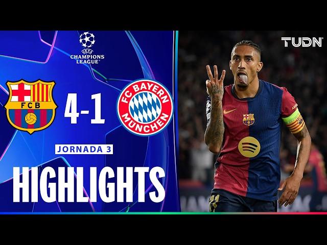 HIGHLIGHTS - Barcelona vs Bayern München | UEFA Champions League 24/25 | TUDN