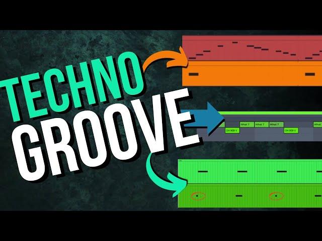 Techno Grooves – Percussion & Bassline Grooves mit Synkopen, Ghost Notes & Call and Response