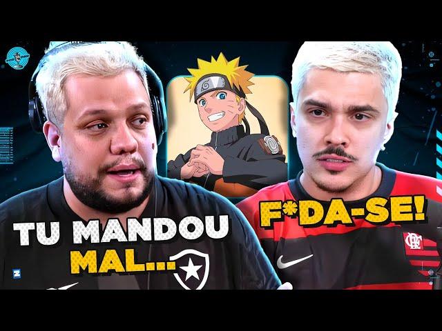 PIG E CHICO DEBATEM SOBRE NARUTO AO VIVO