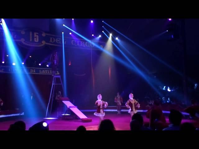 Акробаты на подкидных досках А. Ковгара  International Circus Festival «City of Latina»