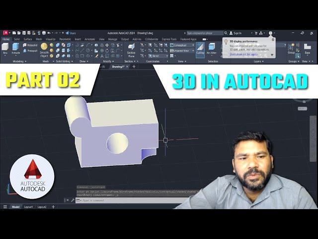 3D IN AUTOCAD || PART 02 || UCS || IN DETAIL || AUTODESK || MACHANICAL AND CIVIL ||