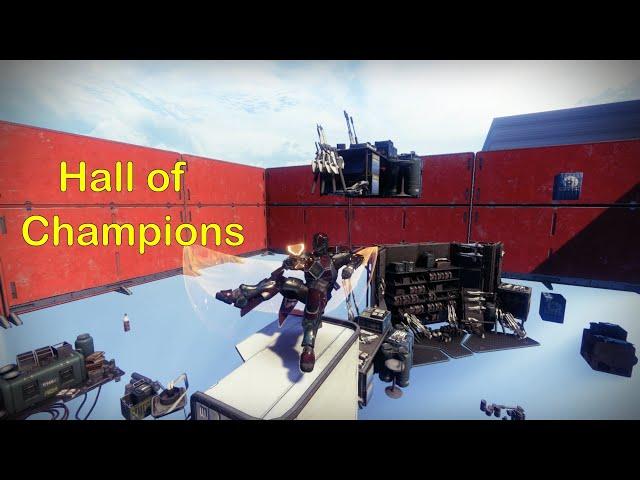 Destiny 2 OOB: The Hall of Champions