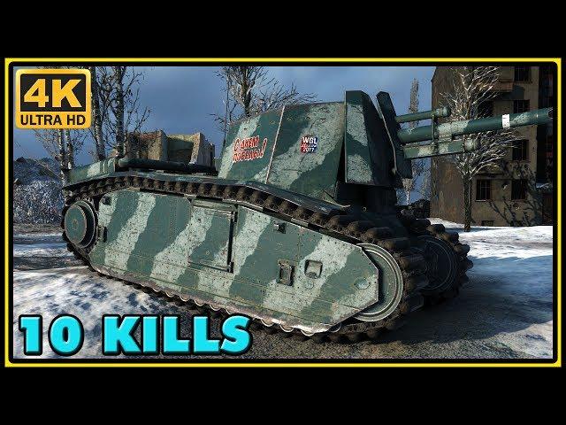 105 leFH18B2 - 10 Kills - 2,2K Damage - World of Tanks Gameplay