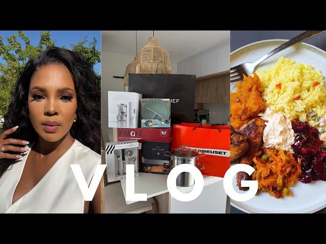 VLOG || GROCERY HAUL || HUGE KITCHEN RESET HAUL || COOK SUNDAY KOS WITH ME || MORNING WALKS