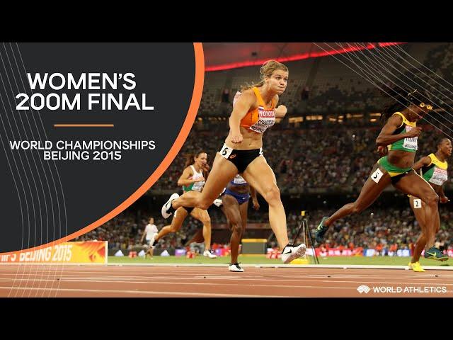 Women's 200m Final | World Athletics Championships Beijing 2015